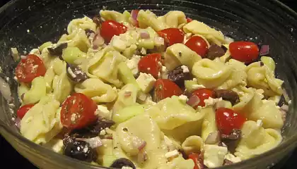 Greek Tortellini Salad