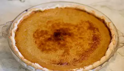 Gloria Moss Old Fashioned Pumpkin Pie