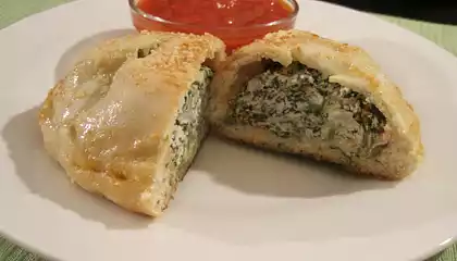 Spinach & Ricotta Calzones