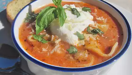 Lasagna Soup