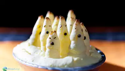 Halloween Ghost Potatoes