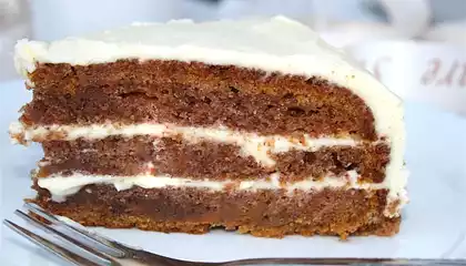 Carrot Puree Cake 