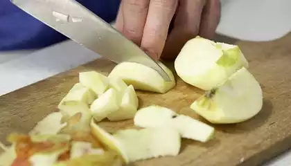 Apple and Celery Root Puree 