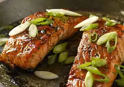 Glazed Salmon Fillets 