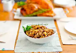 Sausage, Apple and Cranberry Turkey Stuffing 