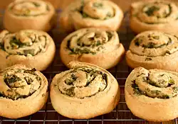 Christmas Herbed Pinwheel Biscuits