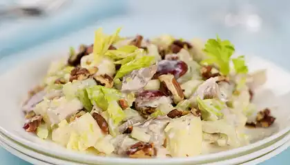 Leftover Turkey Waldorf Salad