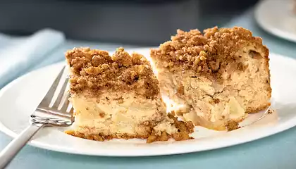 Pear Walnut Coffee Cake