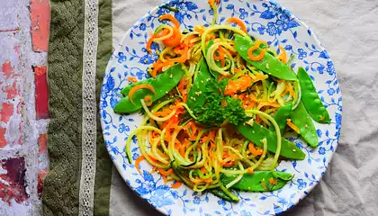 Courgette Noodle Salad