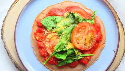 Buckwheat Tortilla Pizza