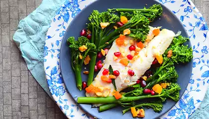 Sea Bass With Tenderstem Broccoli