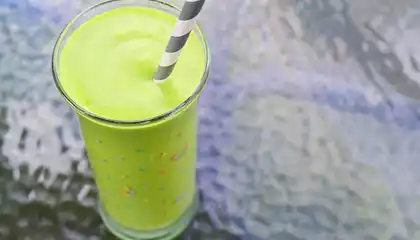 Avocado & Coconut Cream Smoothie