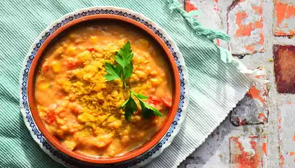 Vegetarian Spiced Lentil Soup