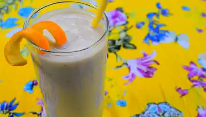 Banana Soya Milk Smoothie