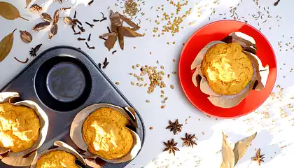 Curry-Spiced Carrot and Date Muffins