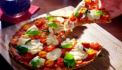 Vegan Pizza Margherita