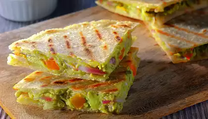 Grilled Avocado Quesadilla