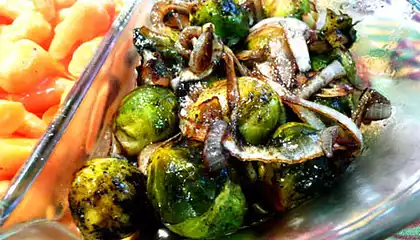 Brussel Sprouts with Balsamic Vinegar