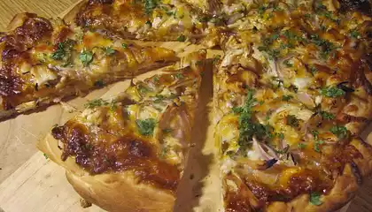 California Pizza Kitchen BBQ Chicken Pizza Copycat 