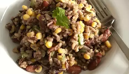 Southwestern Rice and Bean Salad