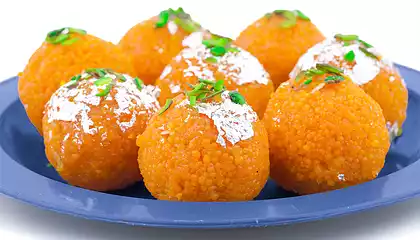 Indian Sweets Recipe –Motichoor Laddoo