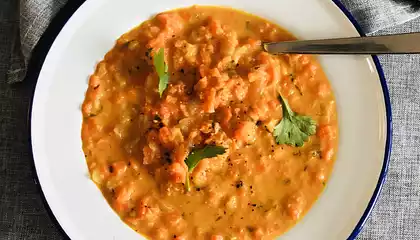 Amazing Cheddar Carrot Soup