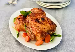 Amazing Roast Chicken with Honey Glaze