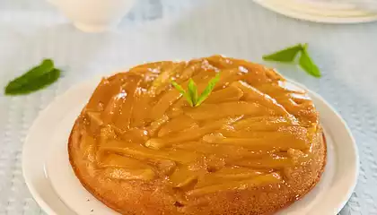 Easy Mango Upside Down Cake