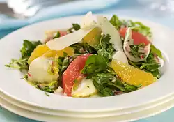 Citrus Salad with Watercress and Shaved Parmesan 