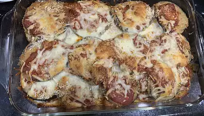 Cheesy Eggplant Parmigiana