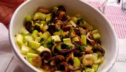 Octopus & Celery Salad