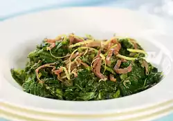 Southern Living Quick Collards with Prosciutto