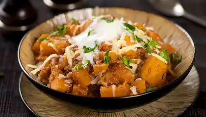 Butternut Squash and Yam Casserole