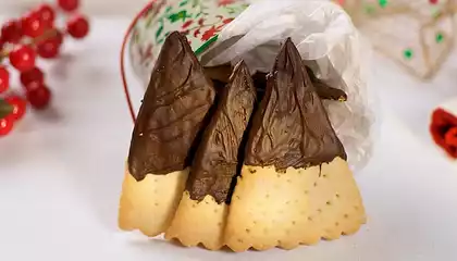 Christmas Chocolate Petticoat Tails