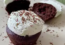 St. Patrick's Day Grasshopper Pie Cupcakes