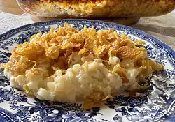 Cracker Barrel's Hashbrown Casserole with Corn Flakes