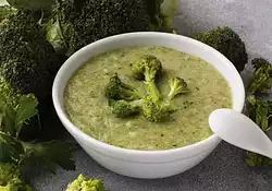 Keto Broccoli Lemon Parmesan Soup Recipe