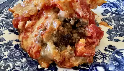 Quick Bisquick Upside-Down Pizza