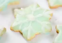 Lemon Snowflake Cookies