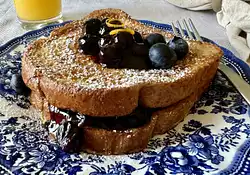 Blueberry French Toast Sandwiches