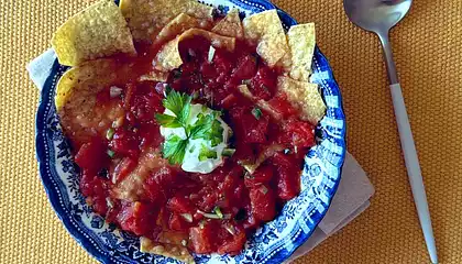 Mexican Tomato Lime Soup