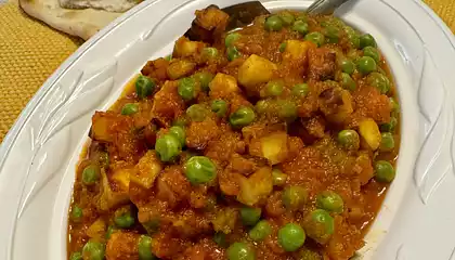 Mattar Paneer (Peas and Cheese)