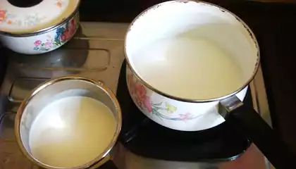 Homemade Sweet  Milk Pudding