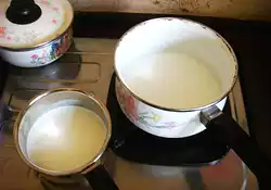 Homemade Sweet  Milk Pudding
