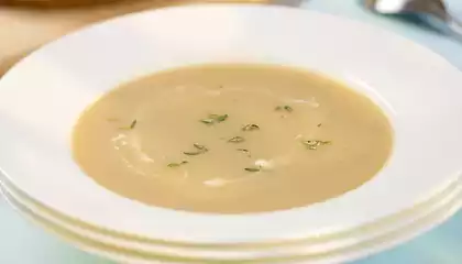 Chestnut Apple Soup