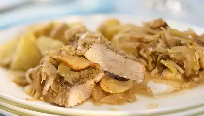 Amazing Baked German Pork Chops
