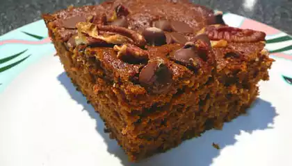 Picnic Chocolate Applesauce Cake