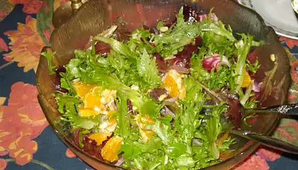 Mandrin Orange and Green Salad