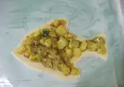 Homemade Fish shaped Appetizer