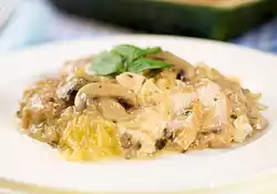 Spaghetti Squash Tetrazzini